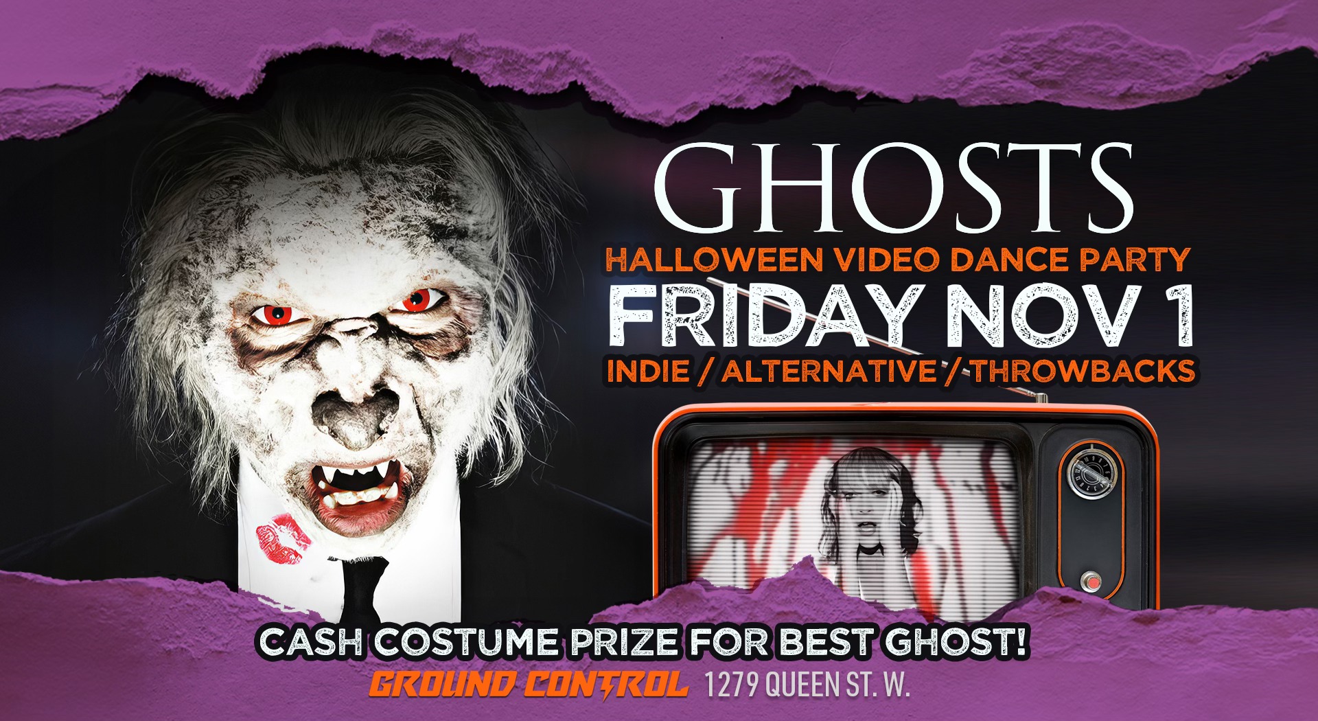 Ghosts Halloween Video Dance Party