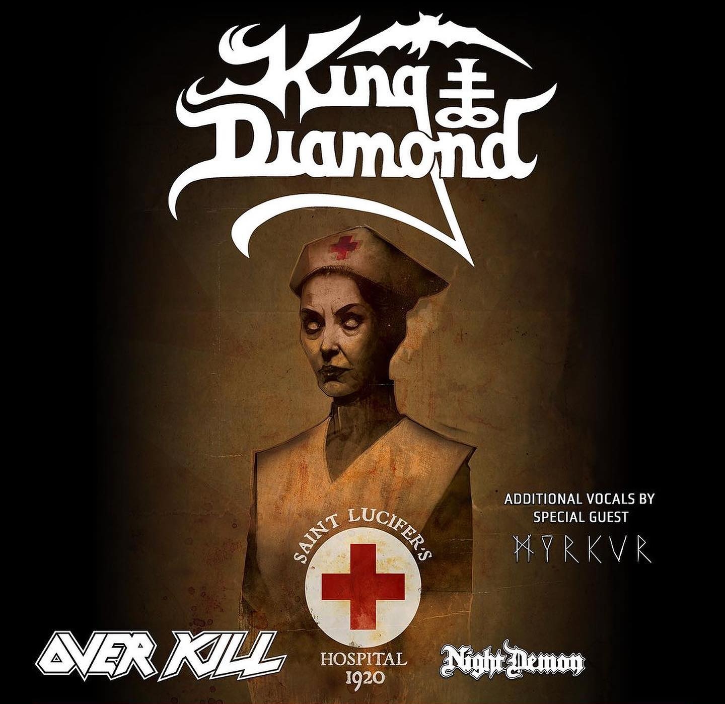 King Diamond with Overkill & Night Demon