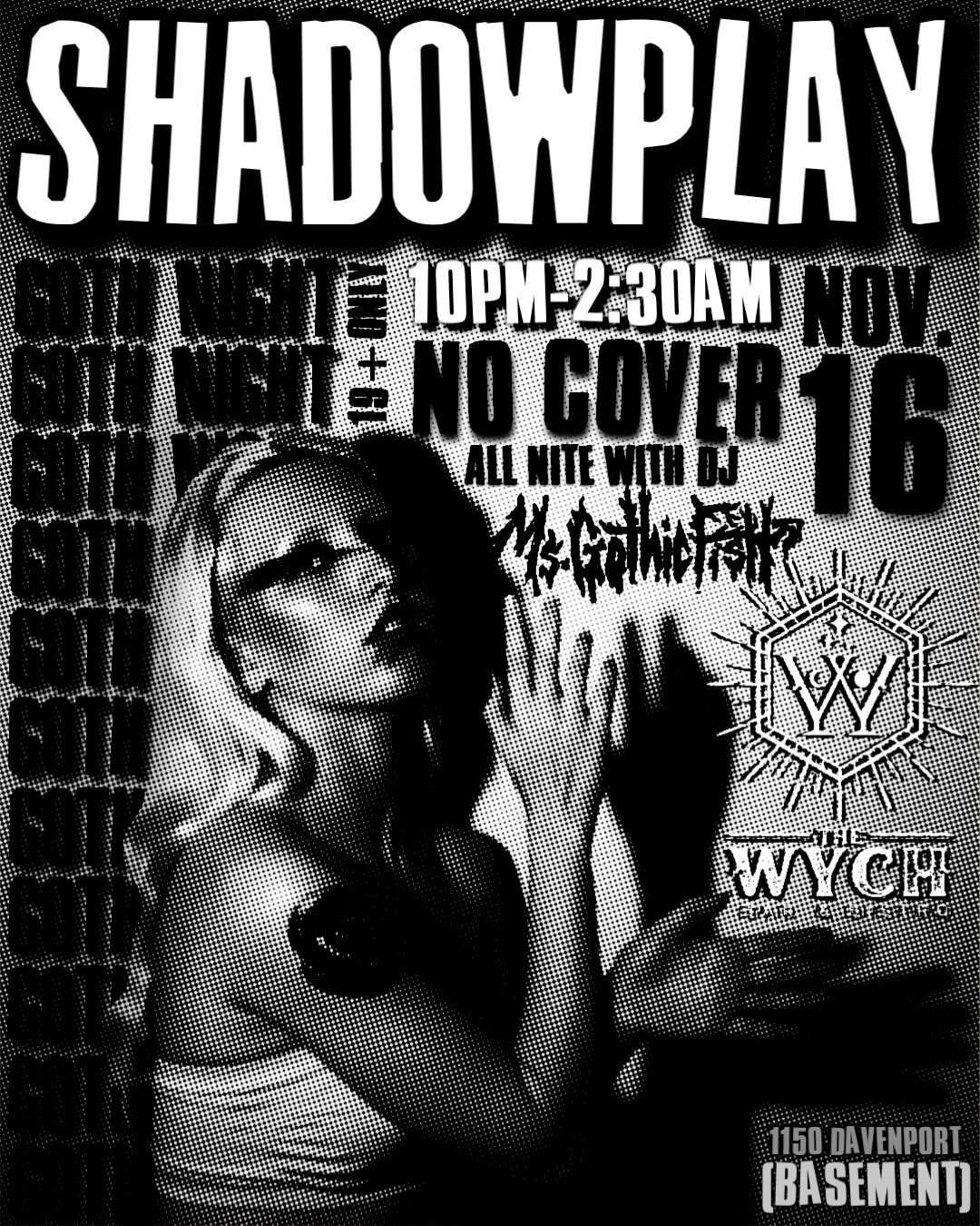 Shadowplay Goth Night