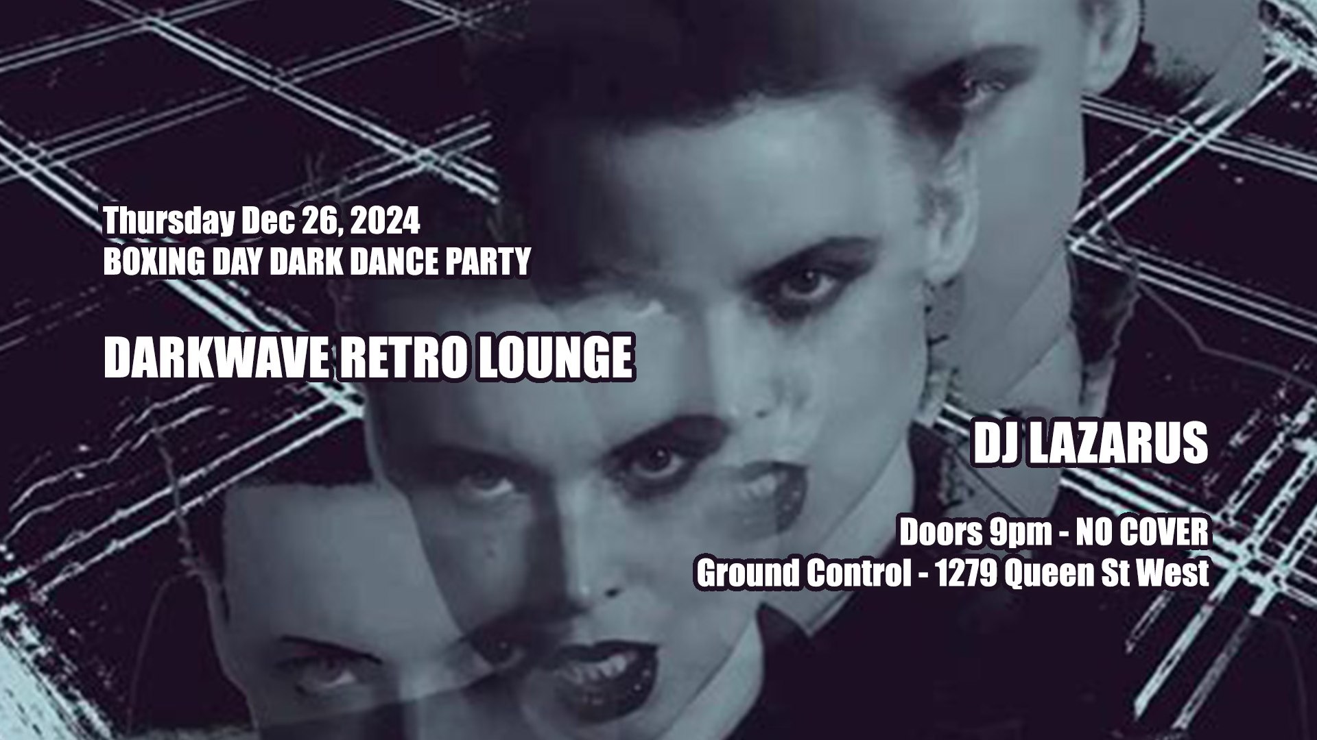Darkwave Retro Lounge Boxing Day Dance Party