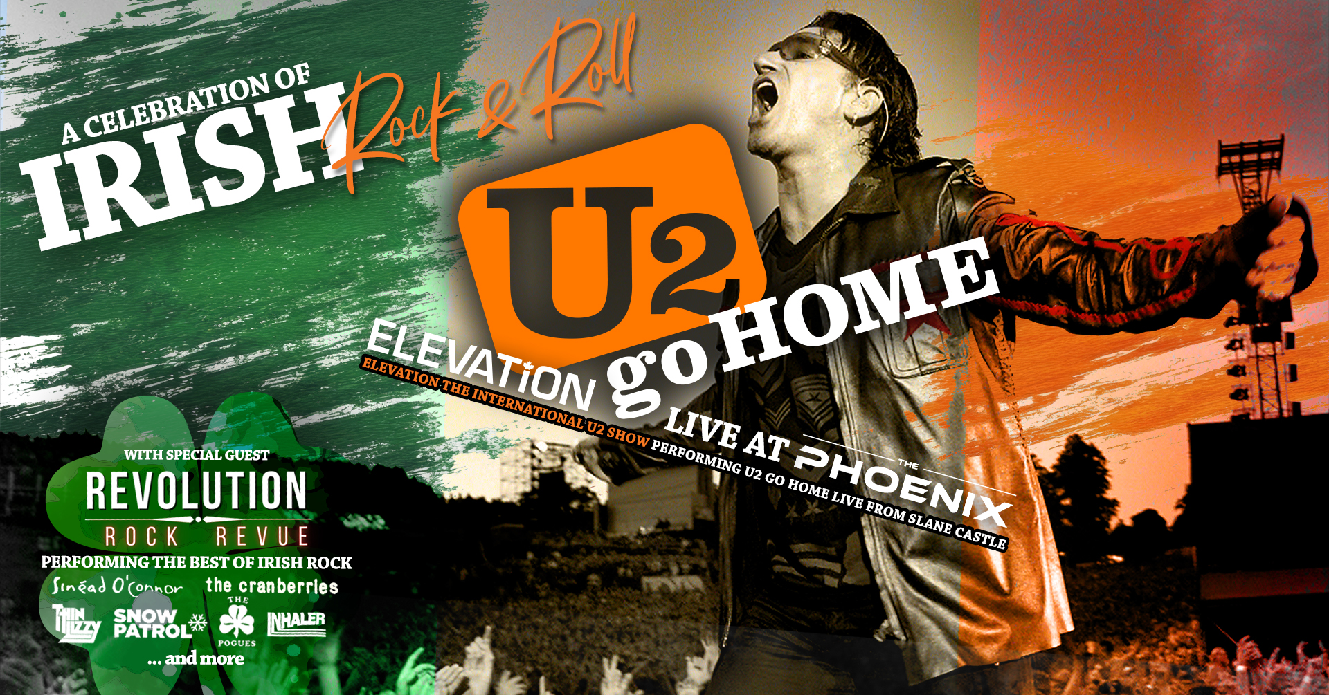 Elevation: The International U2 Tribute Show with Revolution Rock Revue