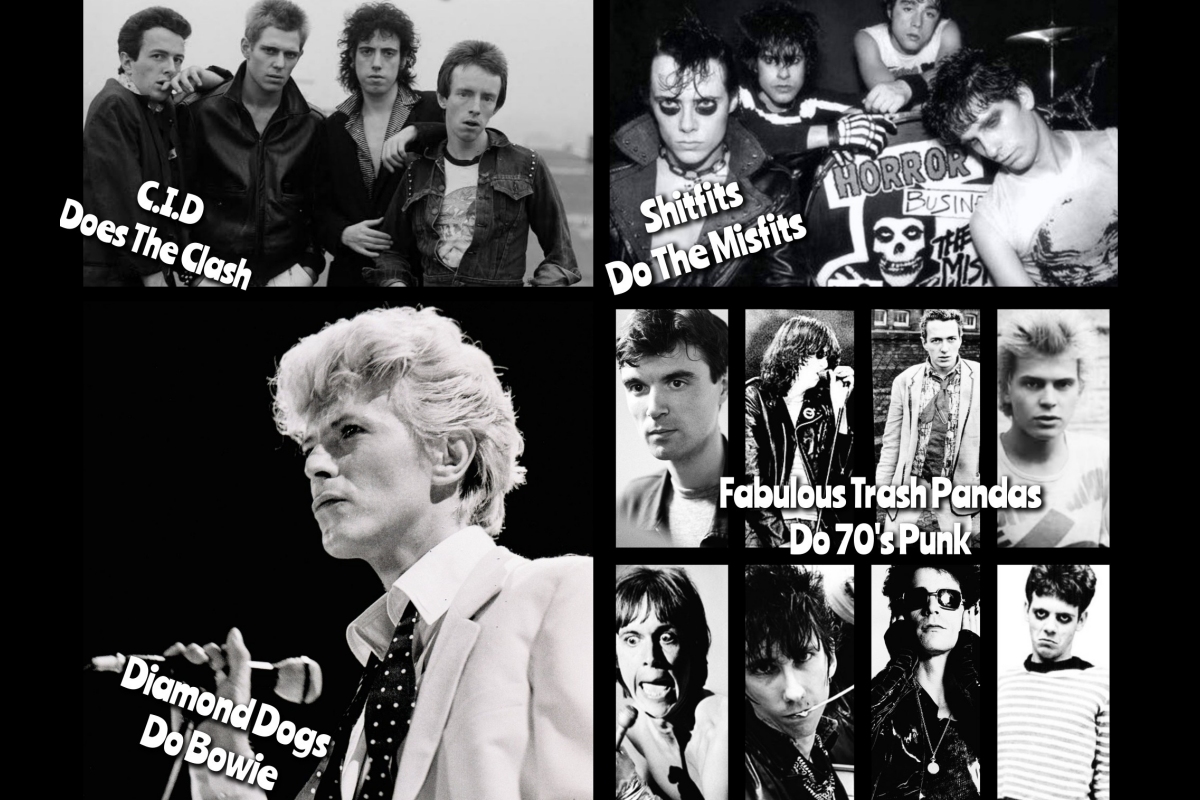 Shitfits, C.I.D., Fabulous Trash Pandas & Diamond Dogs
