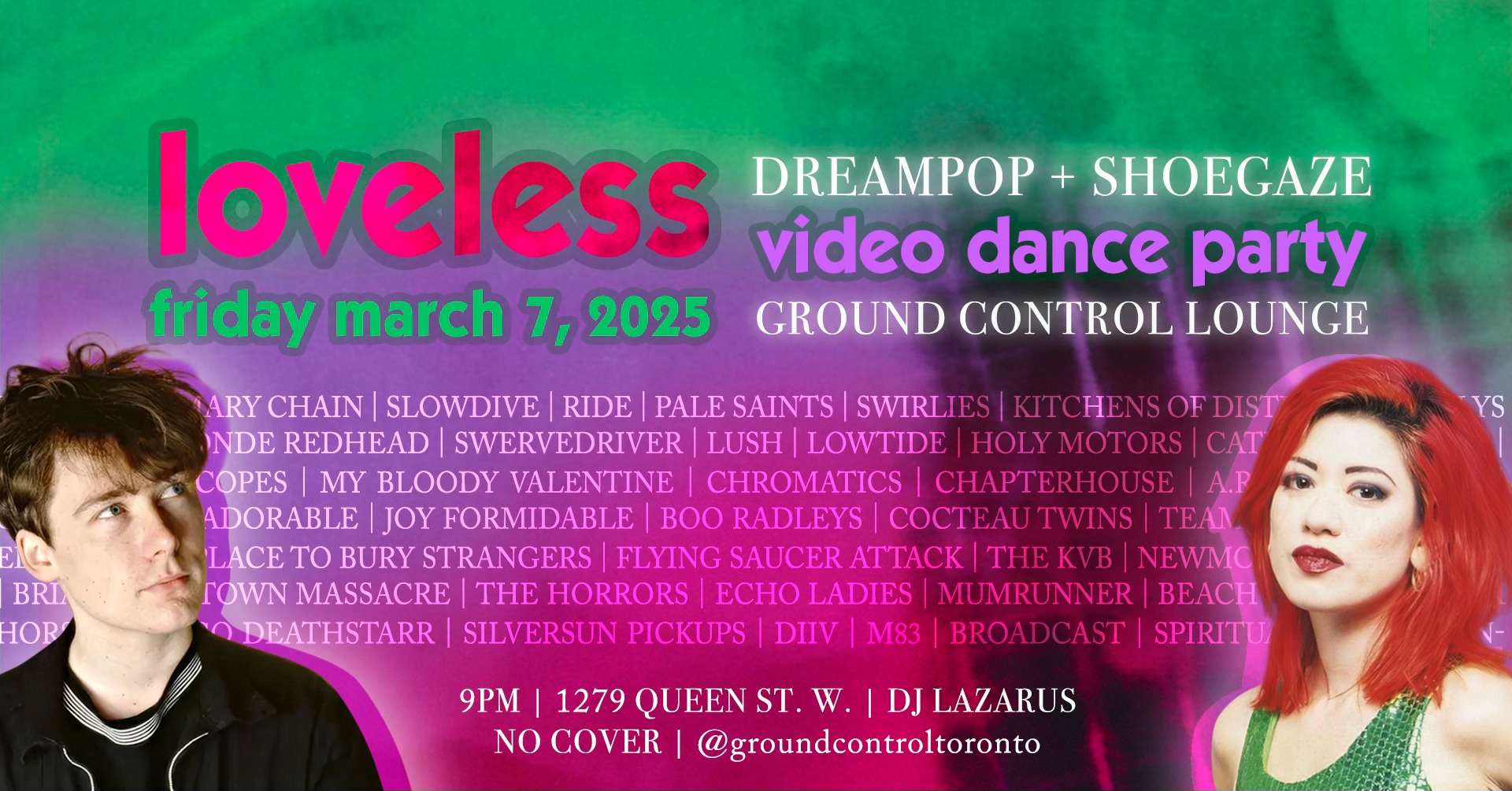 Loveless Dreampop + Shoegaze Video Dance Party