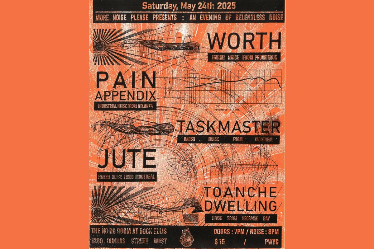 More Noise Please Presents An Evening of Relentless Noise
