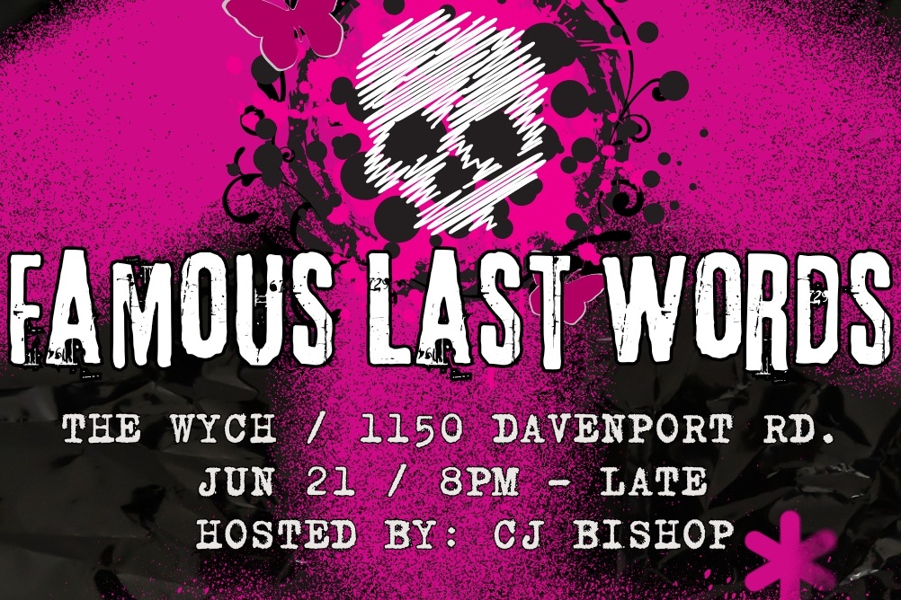 Famous Last Words Emo Video Night