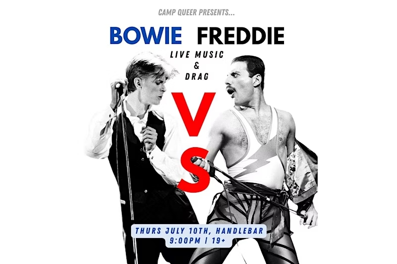 Bowie vs Freddie: A Live Music and Drag Tribute