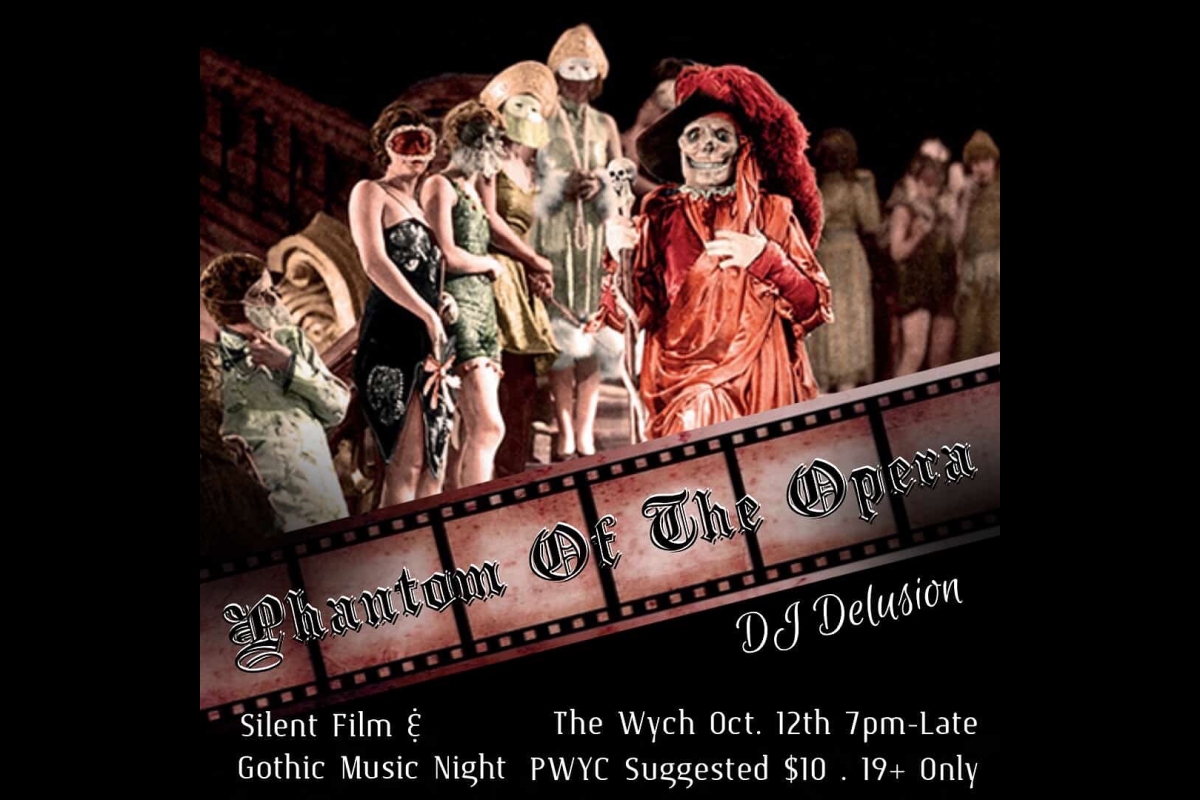 Silent Film & Gothic Music Night - The Phantom of The Opera