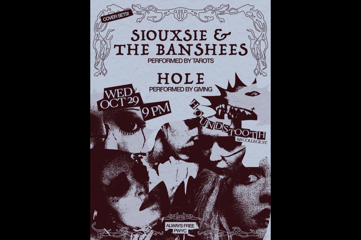 Tarots play Siouxsie & The Banshees and Giving play Hole