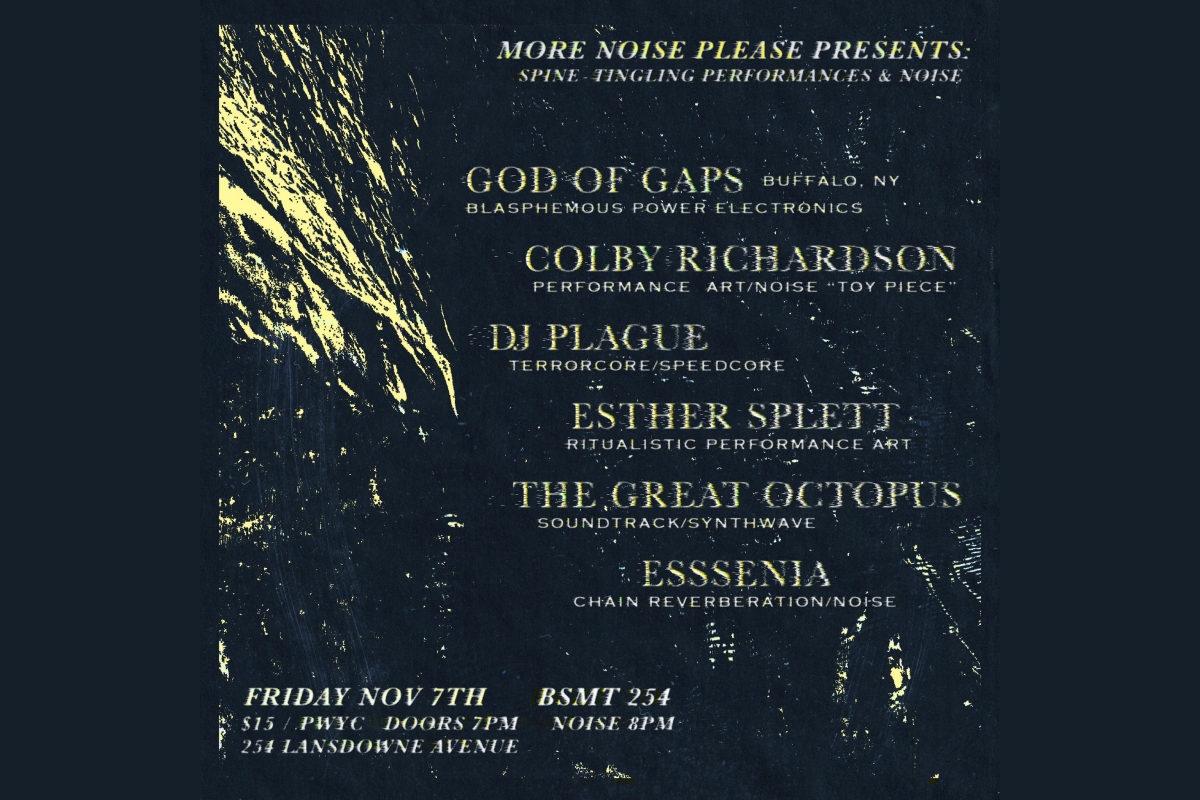 More Noise Please! Presents Nightmare In November