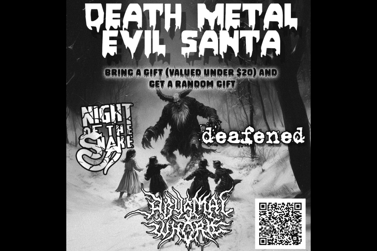 Death Metal Evil Santa