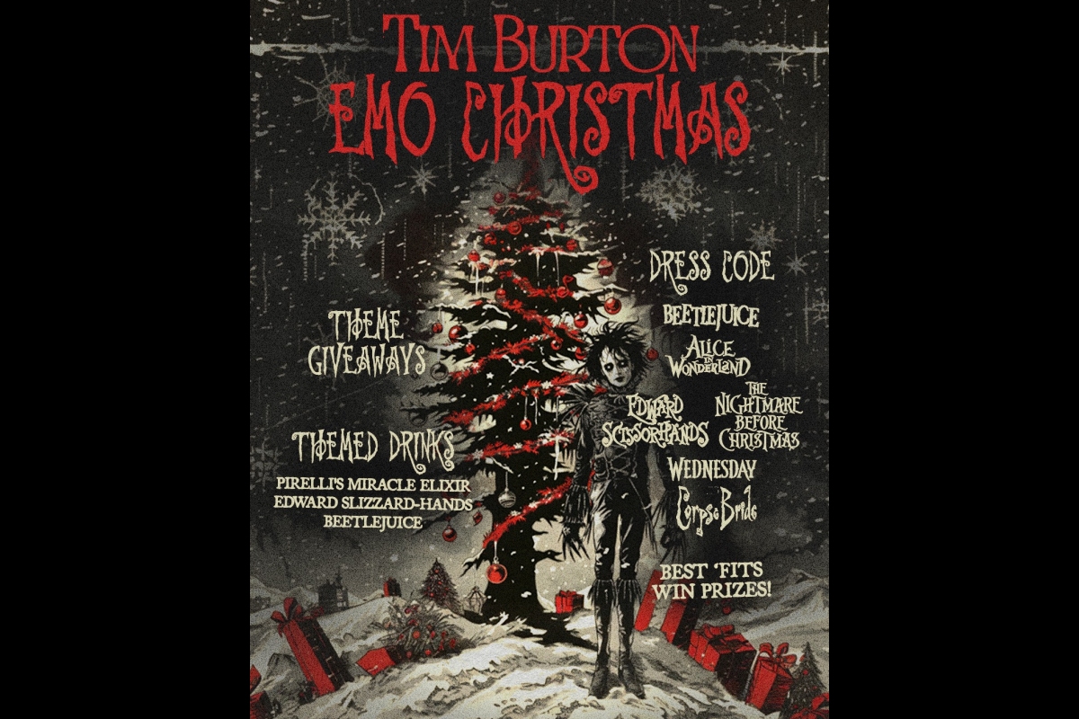Tim Burton Emo Christmas