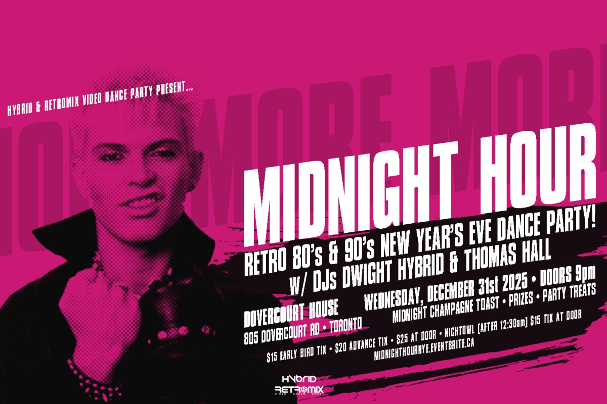 Midnight Hour Retro 80s & 90s New Year's Eve Dance Party