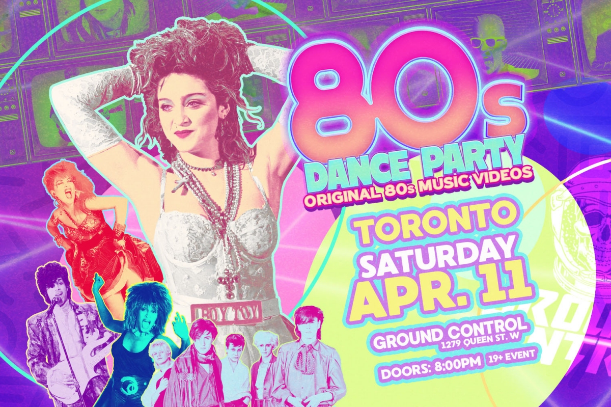 80s Dance Party with DJ Brian St. Clair