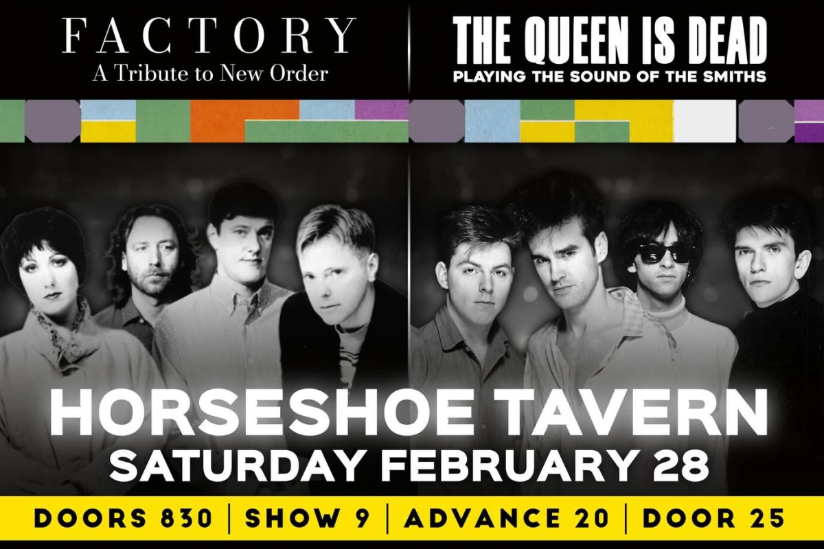 The Queen Is Dead: The Sound of The Smiths & Factory: A Tribute to New Order