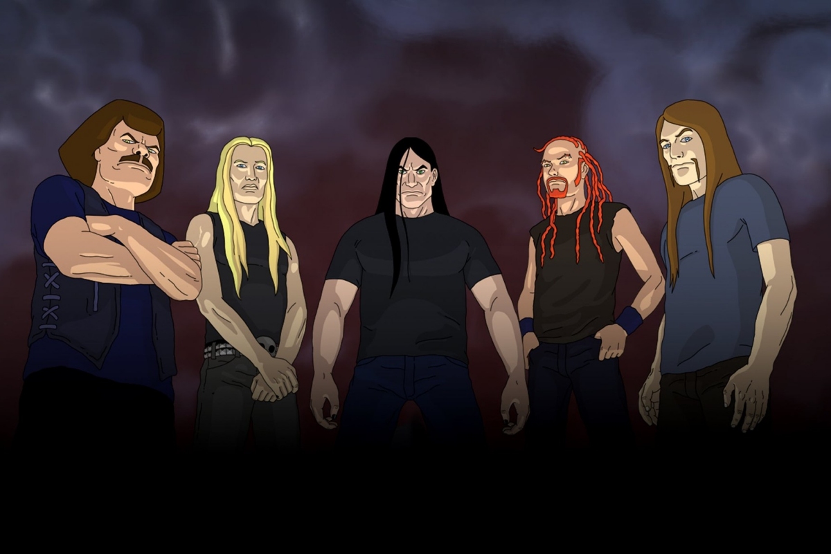 Dethklok & Amon Amarth with Castle Rat