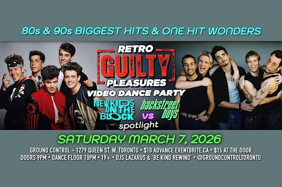 Retro 'Guilty' Pleasures Video Dance Party - NKOTB vs Backstreet Boys Spotlight