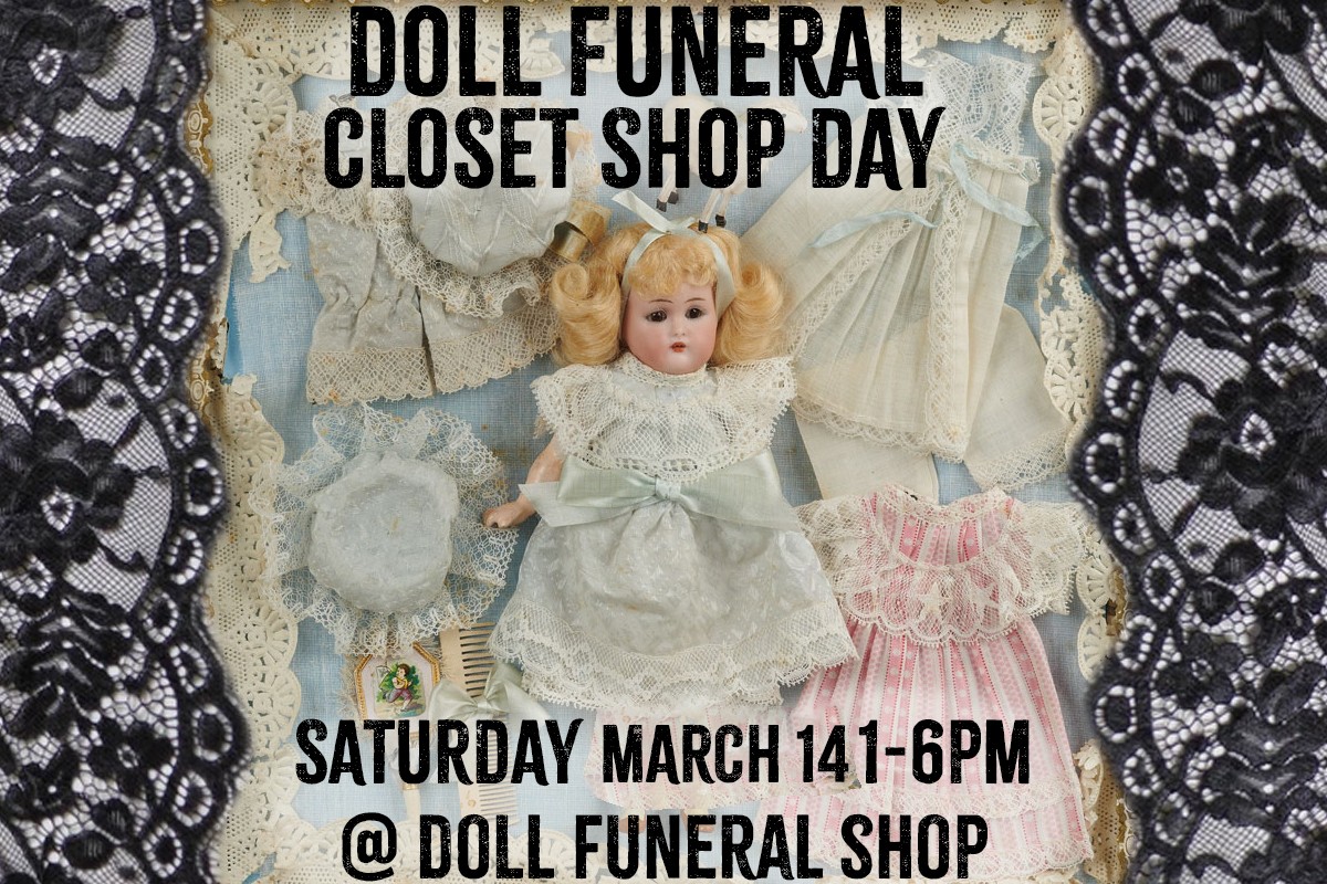 Doll Funeral Closet Shop Day