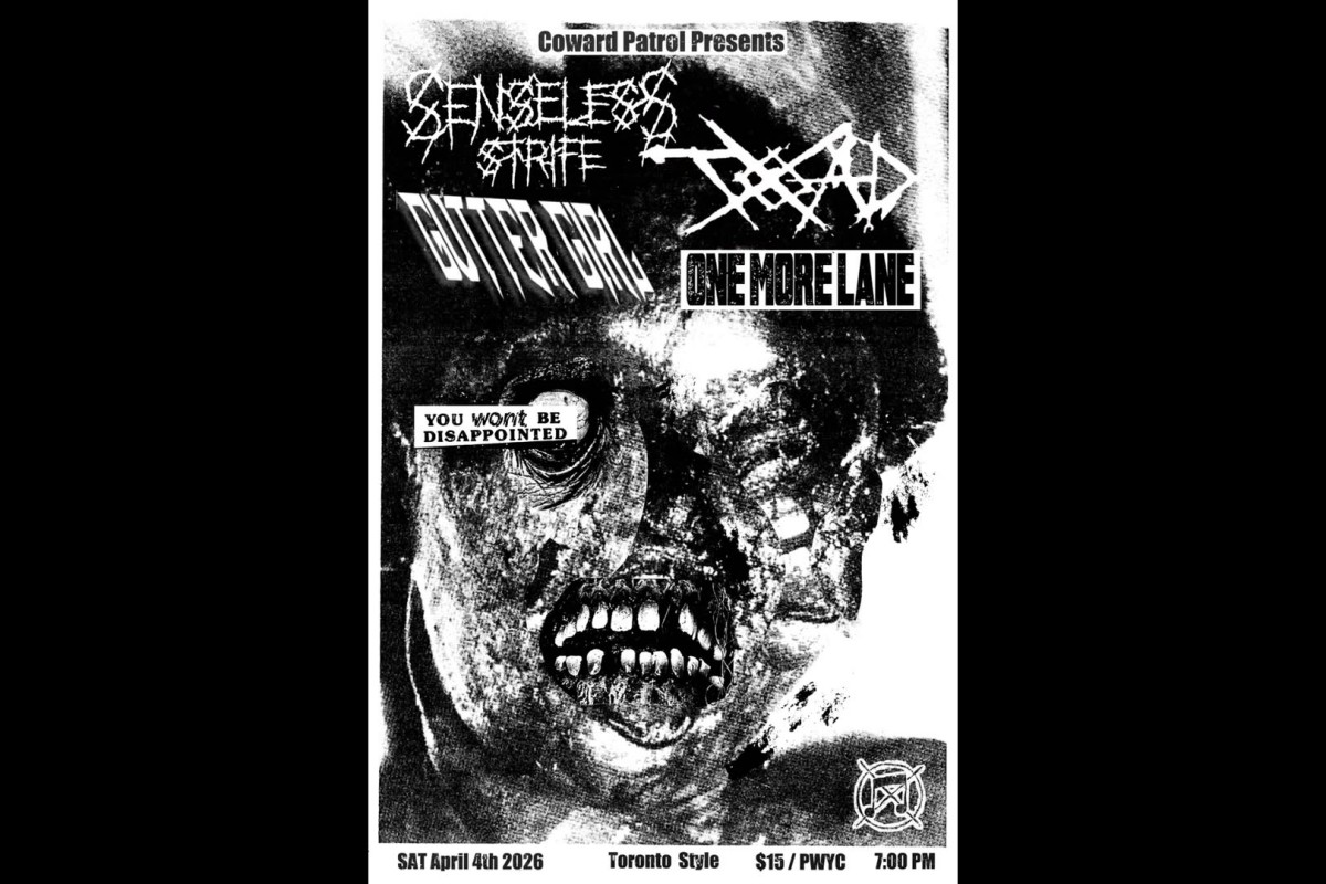 Senseless Strife with Truth Of All Death, Gutter Girl & One More Lane