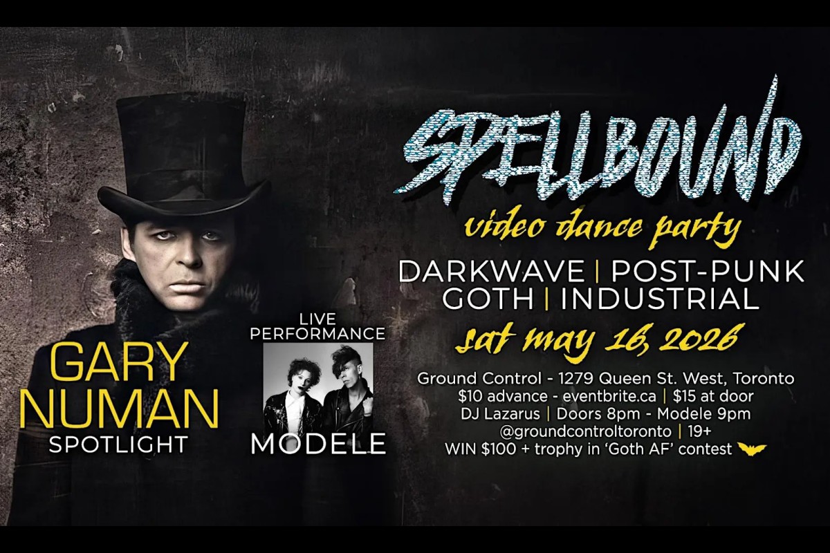 Spellbound Video Dance Party - Gary Numan Spotlight & Modele Live Performance