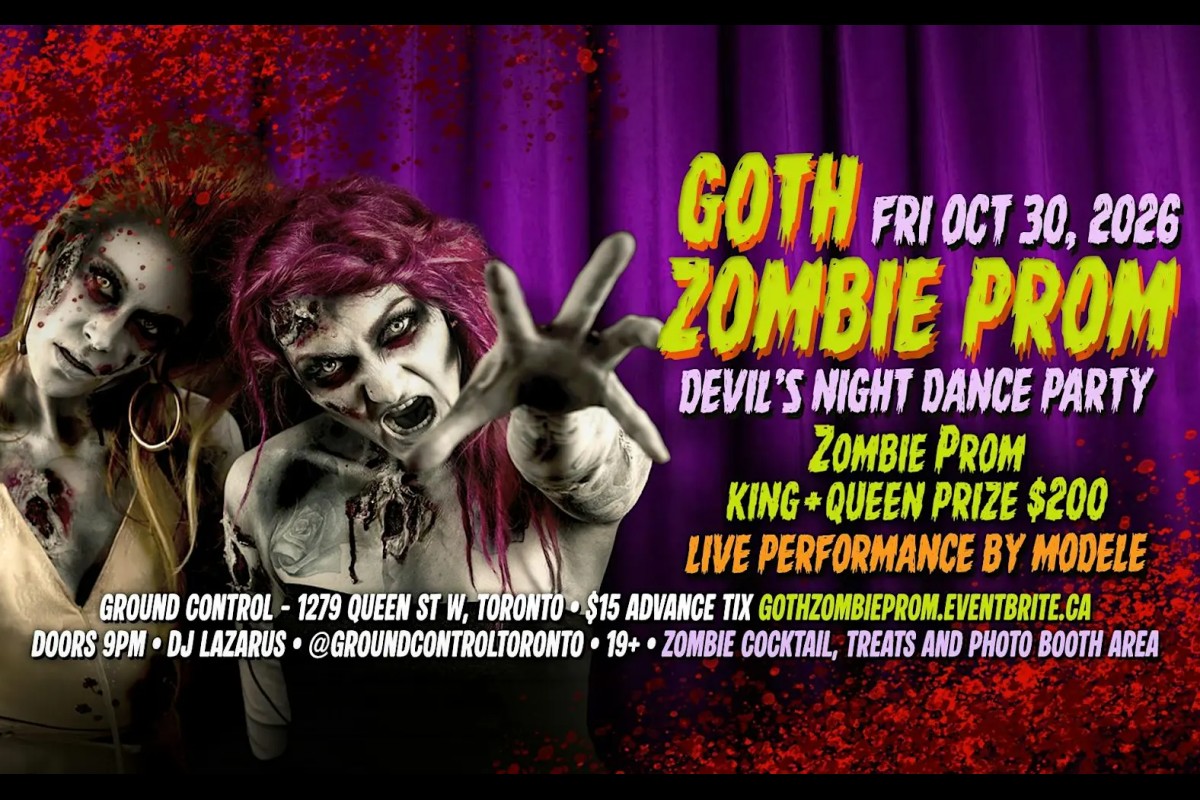 Goth Zombie Prom Devil's Night Dance Party