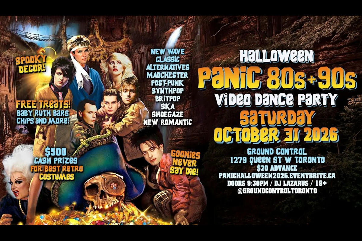 Panic Halloween 80s & 90s Video Dance Party