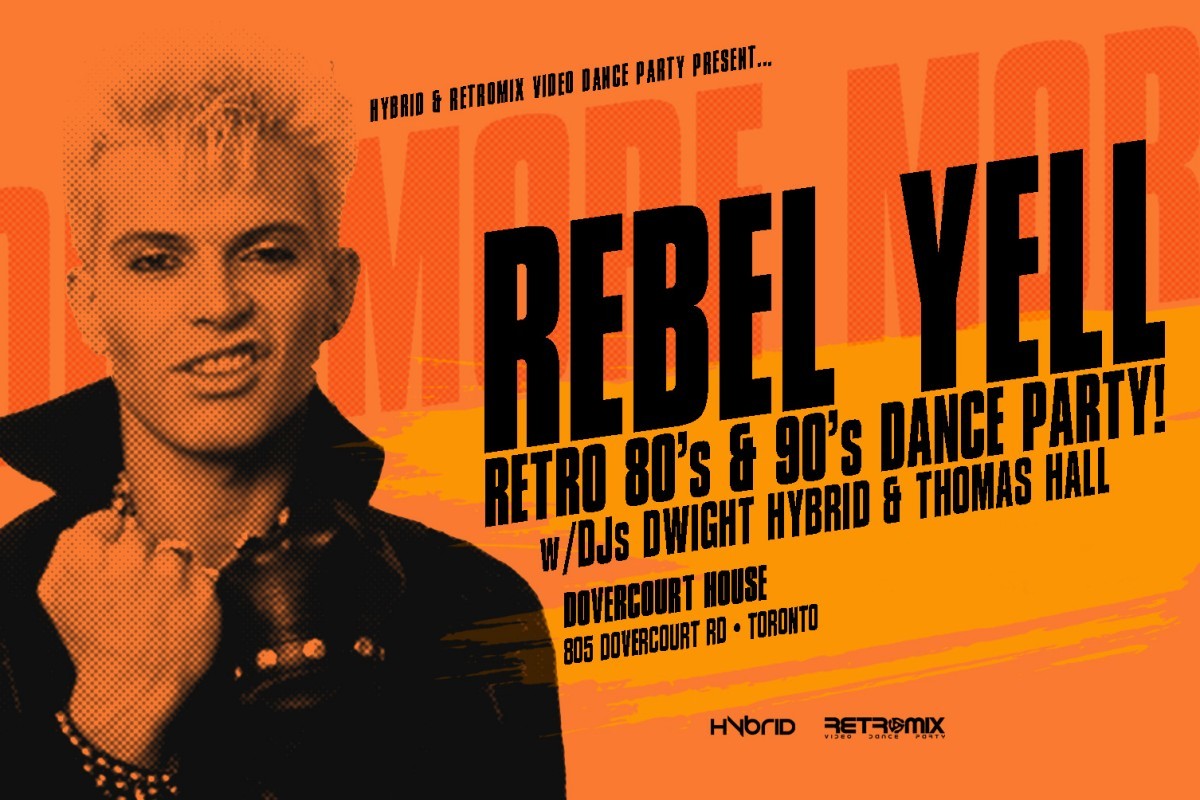 Rebel Yell Retro 80s & 90s Dance Party