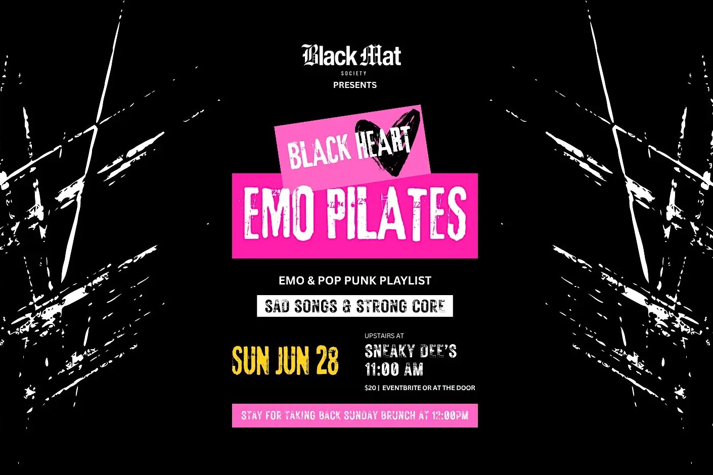 Black Mat Society: Black Heart Emo Pilates
