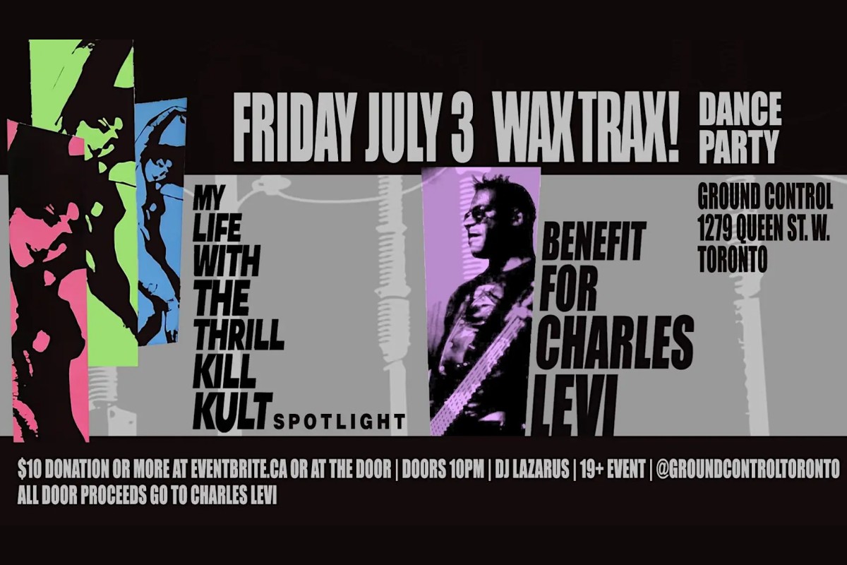 Wax Trax! Dance Party & Benefit for Charles Levi
