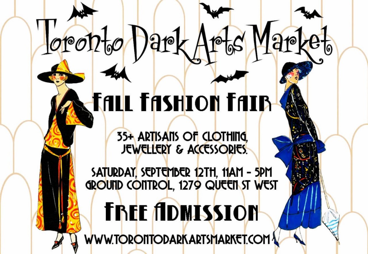 Toronto Dark Arts Market: Fall Fashion Fair