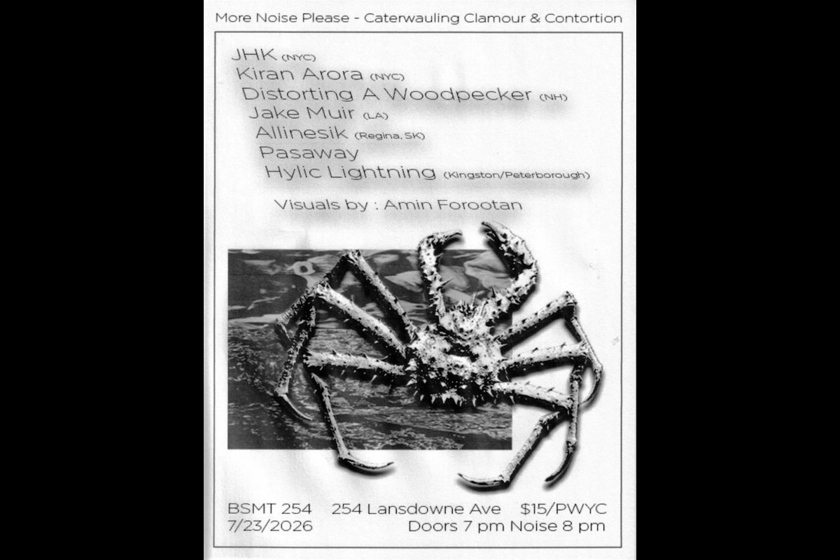 More Noise Please! Presents Caterwauling Clamour & Contortion
