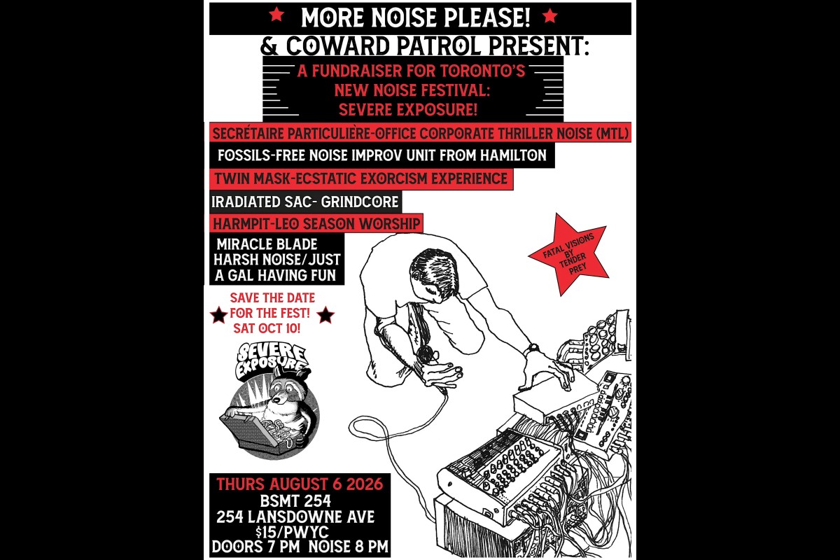 A Fundraiser for Severe Exposure Noise Fest