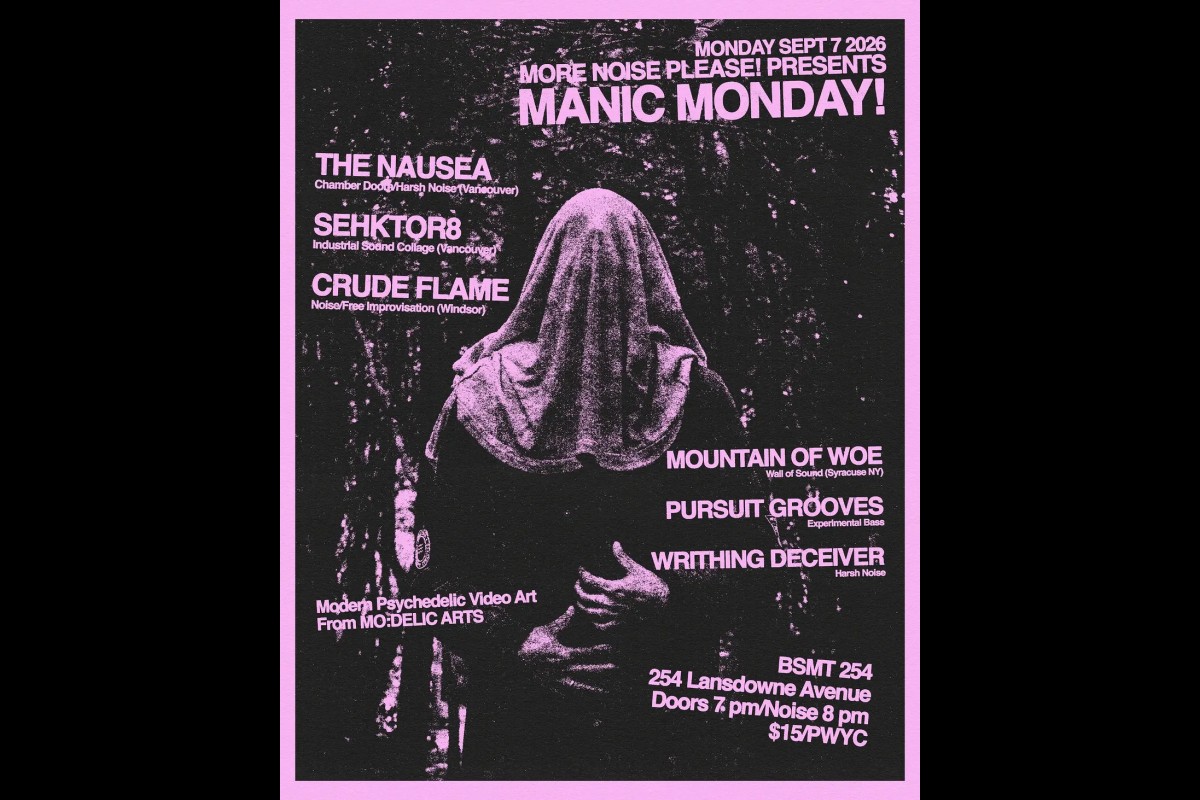 More Noise Please! Presents Manic Monday