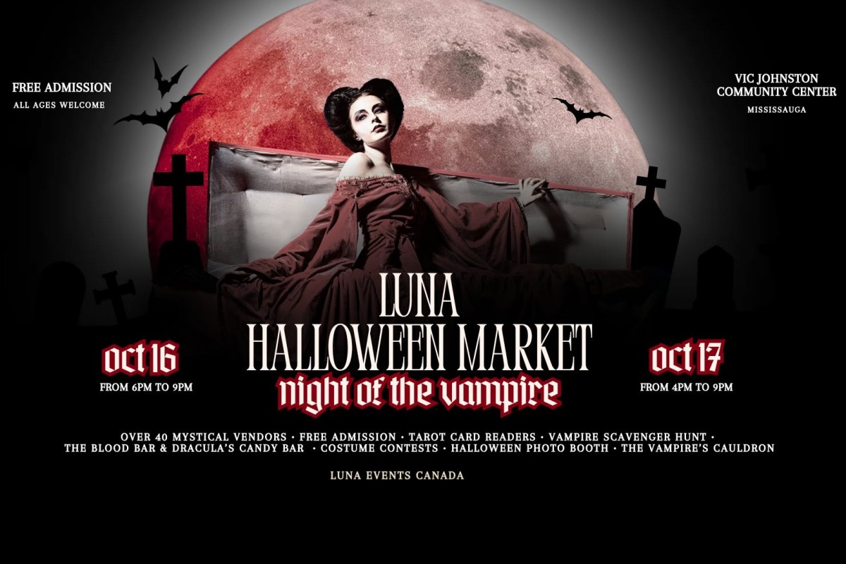 Luna Halloween Market: Night of the Vampire