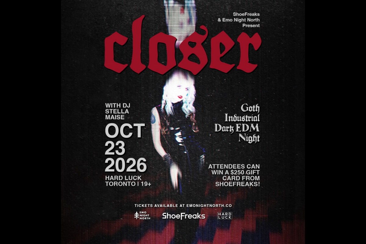 Closer: Goth x Industrial x Dark EDM Night