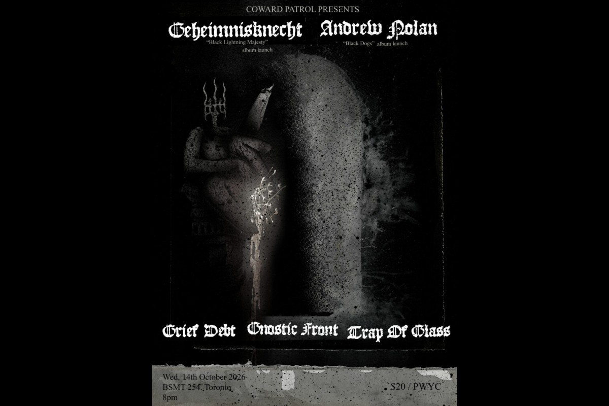 Geheimnisknecht & Andrew Nolan with Grief Debt, Gnostic Front & Trap Of Glass
